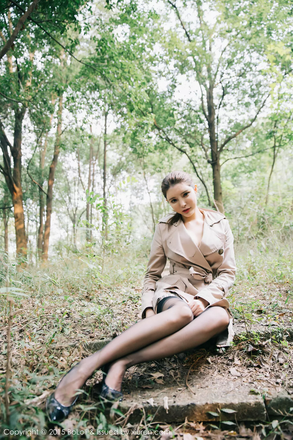 秀人集.com_[BoLoli波萝社]Vol.073_嫩模夏小秋秋秋心愿旅拍黑色透视比基尼秀豪乳写真48P