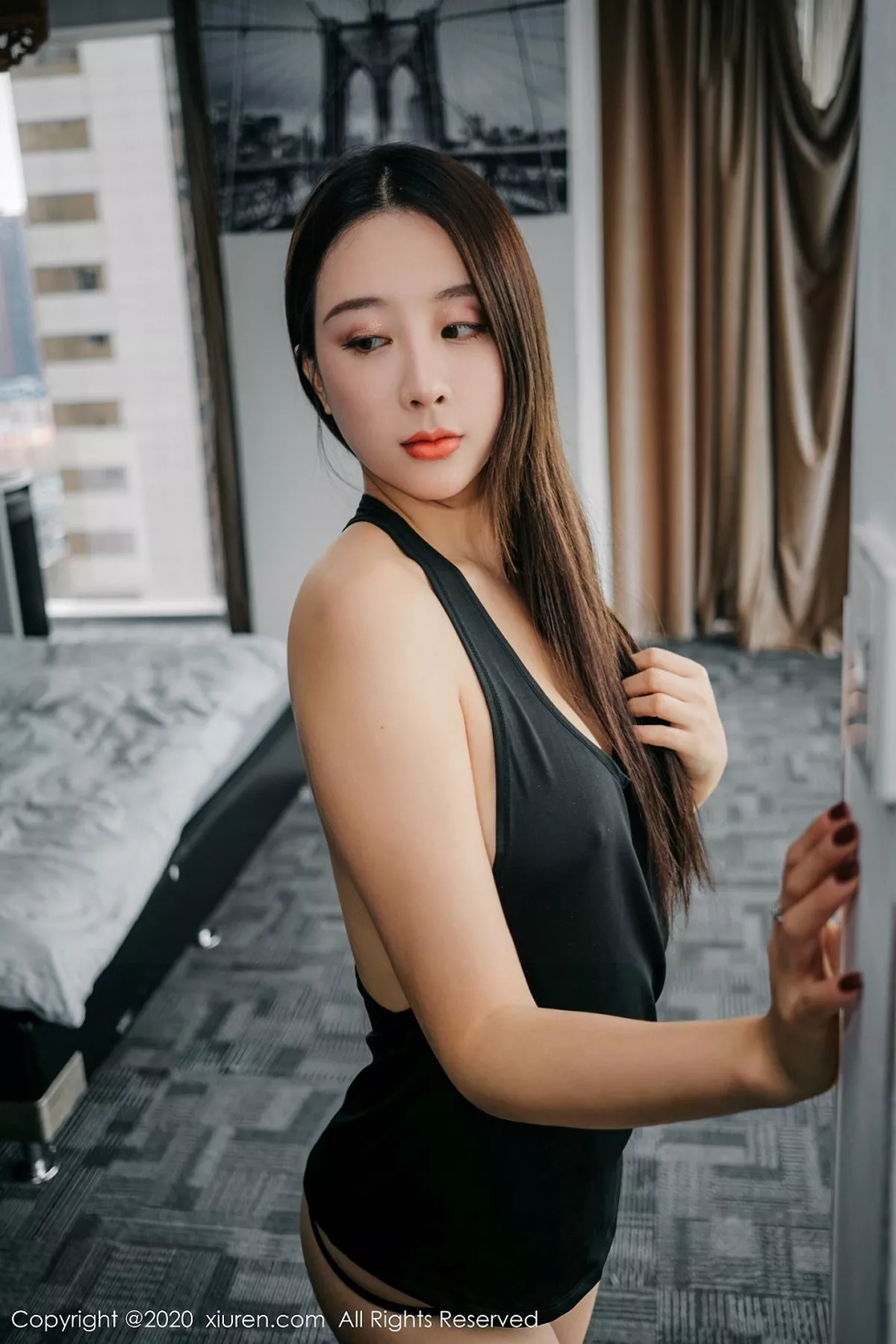 秀人集.com_[XiuRen秀人网]No.2124_嫩模筱慧私房性感内衣系列半脱内裤露翘臀撩人诱惑写真61P