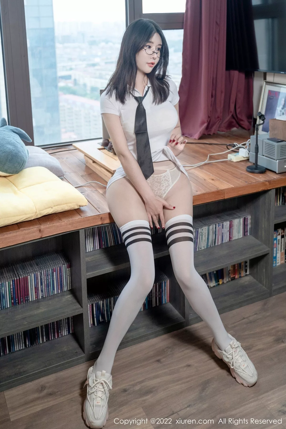 秀人集.com_[XiuRen秀人网]No.5472_模特夏沫沫tifa私房半脱露性感蕾丝内衣配超薄肉丝撩人诱惑写真68P