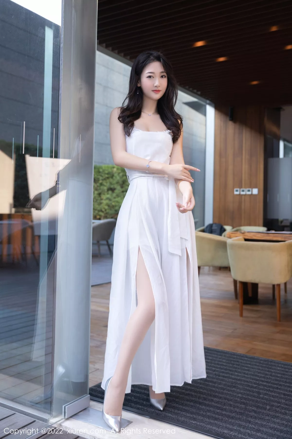 秀人集.com_[XiuRen秀人网]No.5783_模特唐安琪私房性感白色连衣裙露白色内衣秀曼妙身姿诱惑写真82P