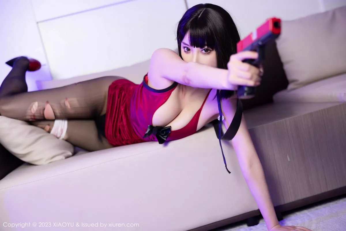 秀人集.com_[XiaoYu画语界]Vol.1075_女神杨晨晨Yome性感黑色内衣配破烂黑丝秀完美身材诱惑写真88P