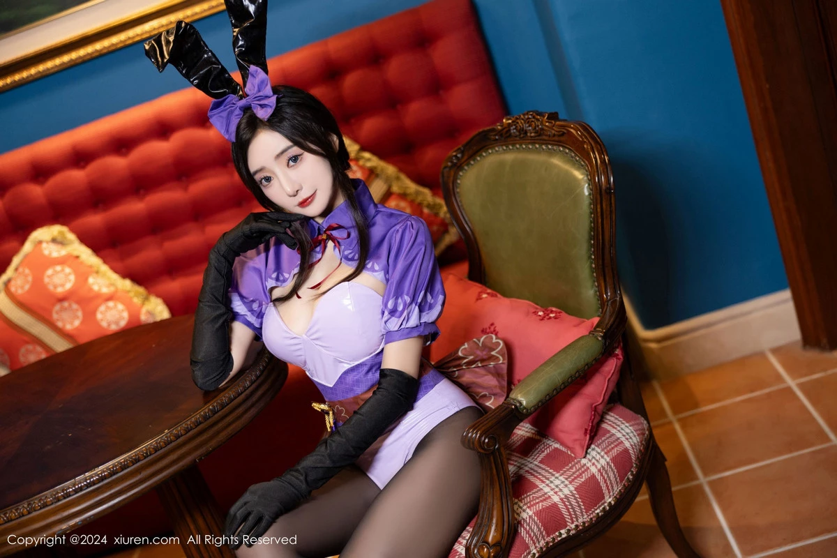 秀人集.com_[XiuRen秀人网]No.8562_女神王馨瑶yanni性感紫色内衣配超薄黑丝秀完美身材迷人诱惑写真81P