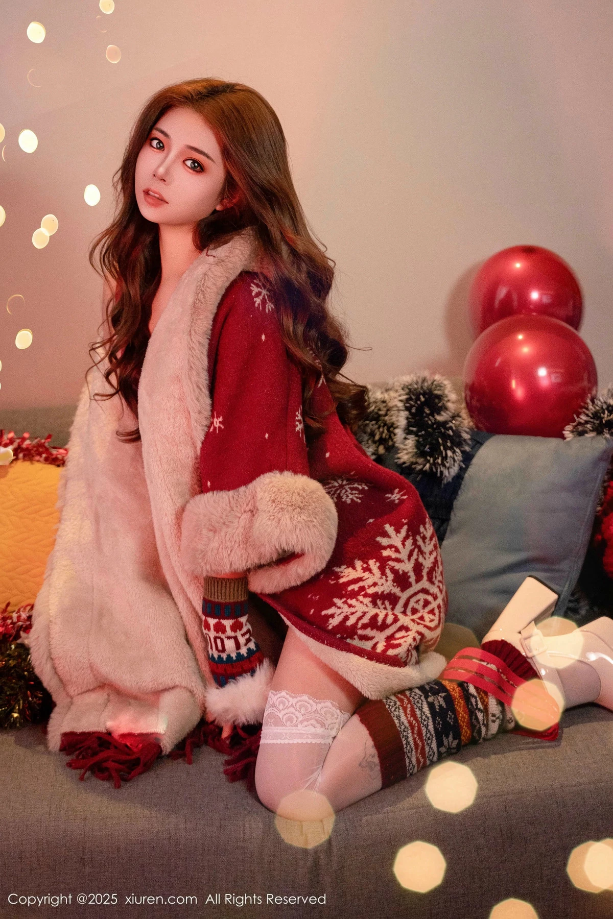 秀人集.com_[XiuRen秀人网]No.9789_模特沐娜娜新年主题性感情趣内衣配白丝袜秀惹火身材诱惑写真88P