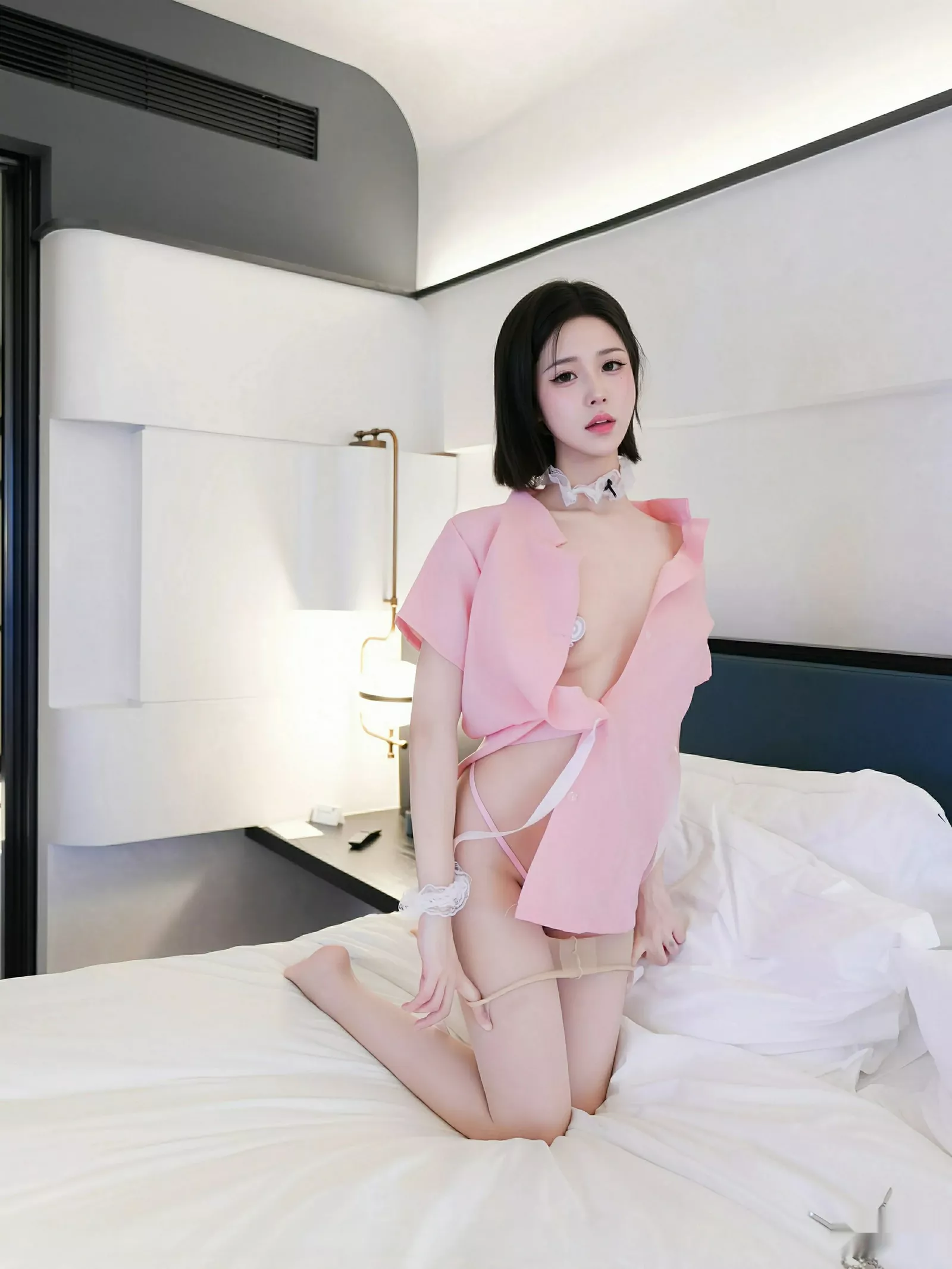 秀人集.com_[XiuRen秀人网]No.10581_模特奶芙酱-EVA性感粉色护士制服配超薄肉丝秀曼妙身姿诱惑写真69P