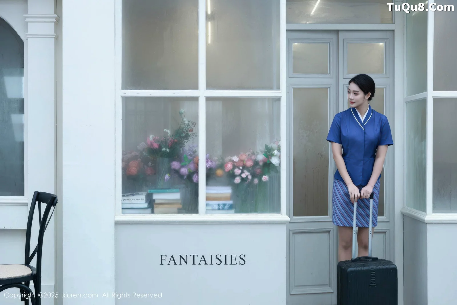 秀人集.com_[XiuRen秀人网]No.10708_模特南乔性感蓝色空姐制服配肉色丝袜秀完美身材迷人诱惑写真64P