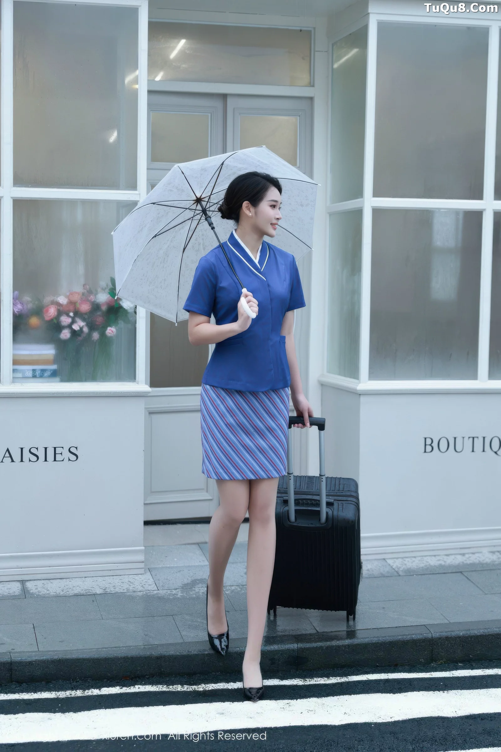 秀人集.com_[XiuRen秀人网]No.10708_模特南乔性感蓝色空姐制服配肉色丝袜秀完美身材迷人诱惑写真64P