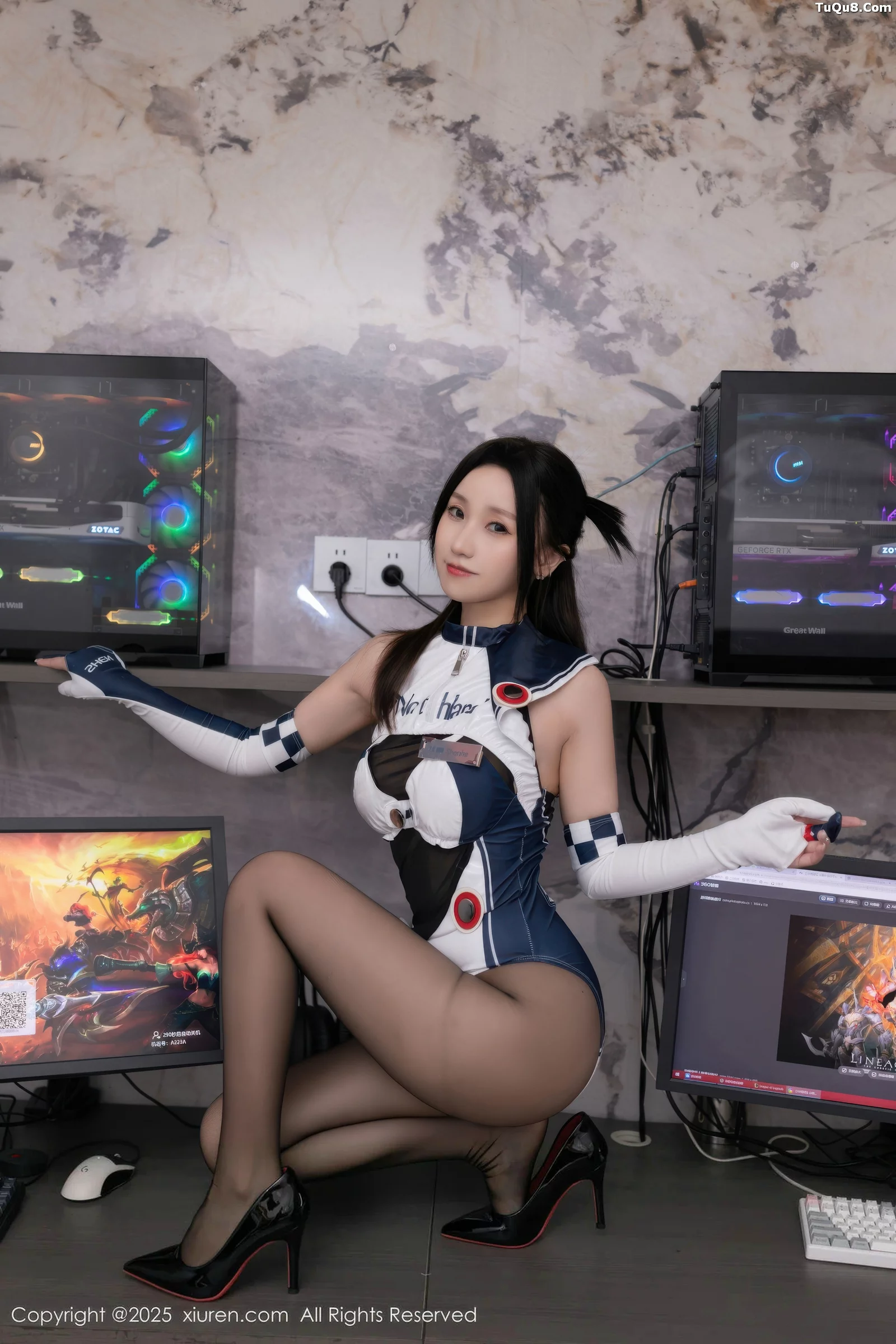 秀人集.com_[XiuRen秀人网]No.10723_模特杏子Yada性感Cos连体服饰配超薄黑丝秀曼妙身姿诱惑写真72P