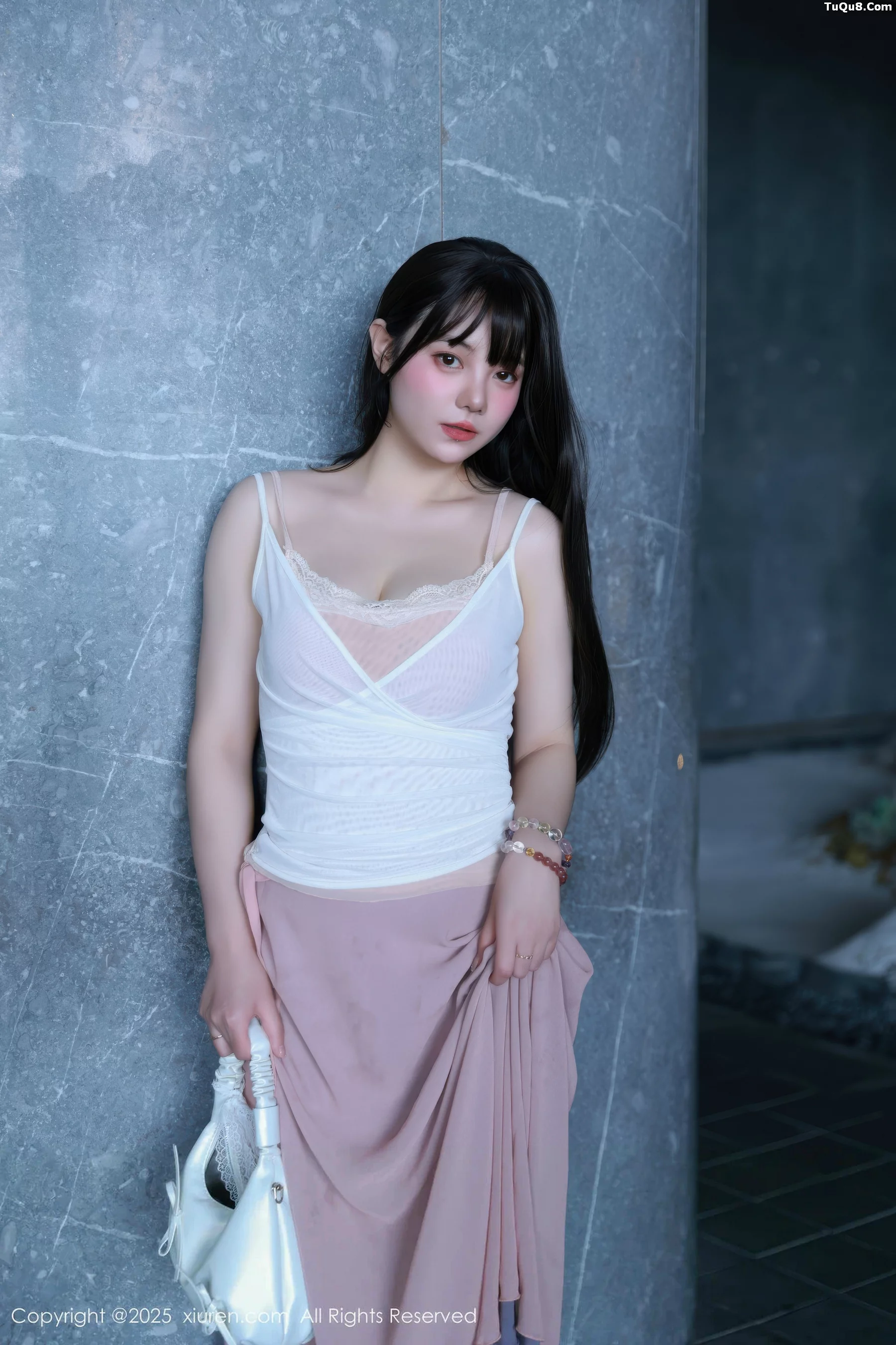 秀人集.com_[XiuRen秀人网]No.10746_模特软情性感低胸紫色长裙露粉色内衣秀曼妙身姿迷人诱惑写真86P