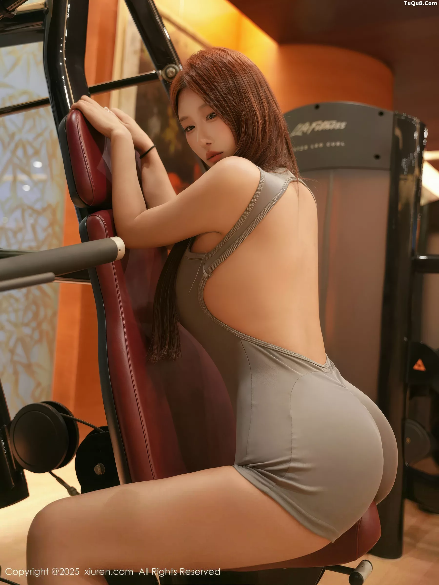 秀人集.com_[XiuRen秀人网]No.10937_模特金允希Yuki健身房场景性感灰色运动服饰秀丰腴身材诱惑写真78P