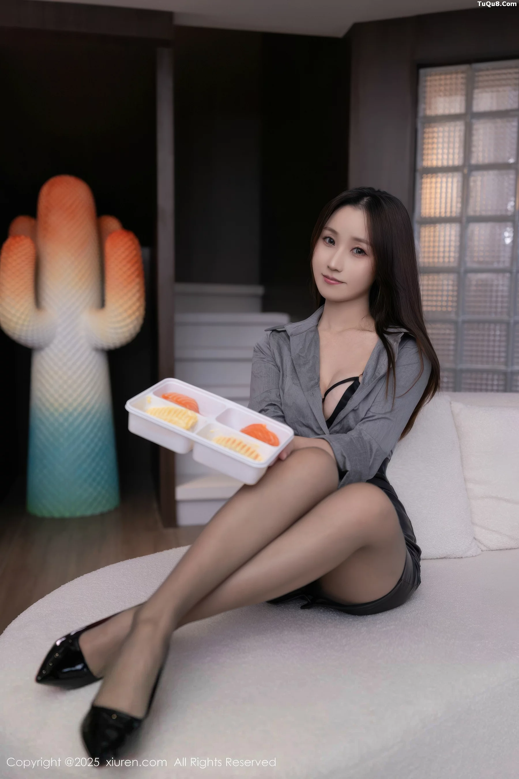 秀人集.com_[XiuRen秀人网]No.10978_模特杏子Yada性感灰色衬衫露黑色情趣内衣秀曼妙身姿诱惑写真83P