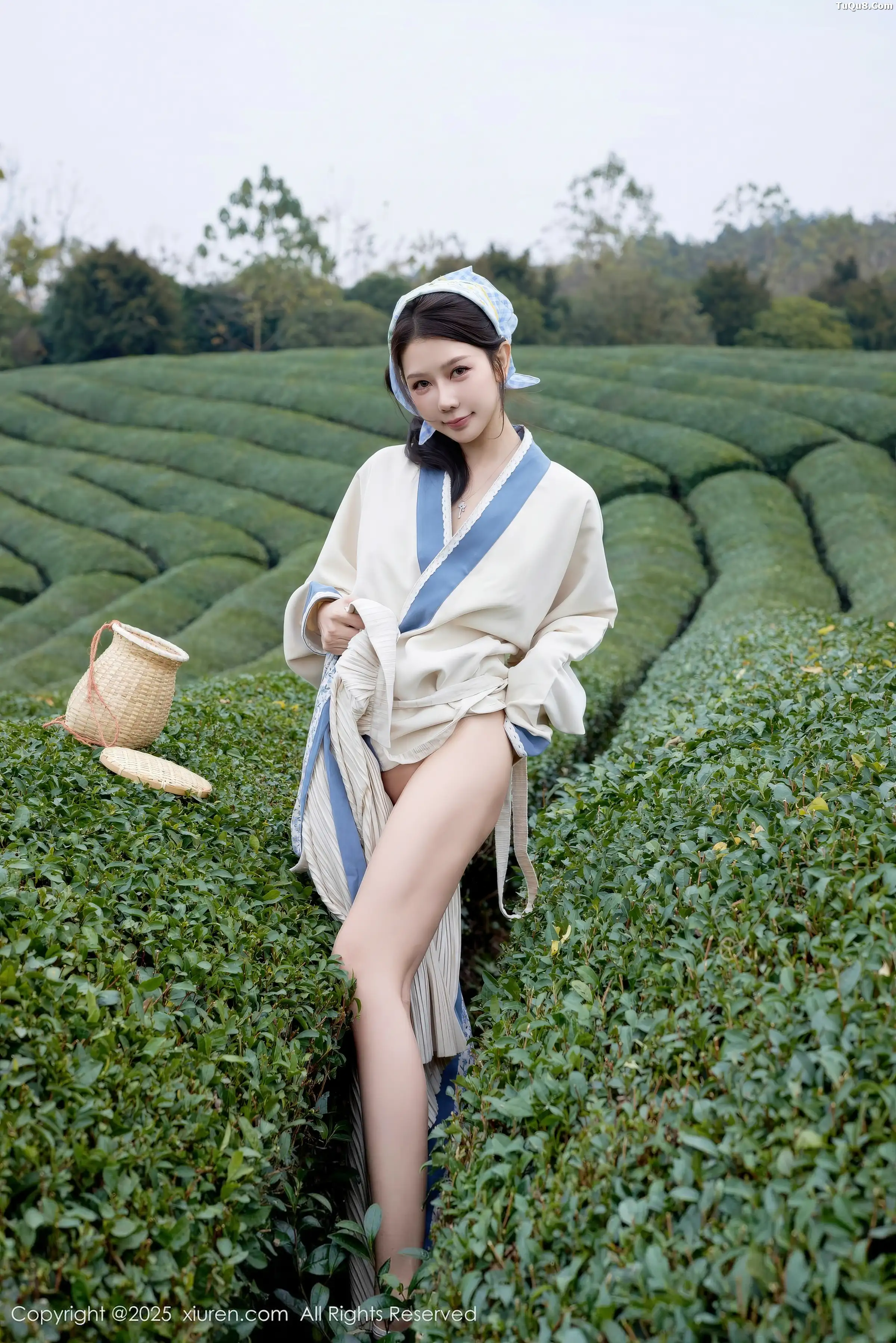 秀人集.com_[XiuRen秀人网]No.11098_模特尹甜甜户外采茶姑娘装扮性感长裙秀翘臀美腿迷人诱惑写真61P